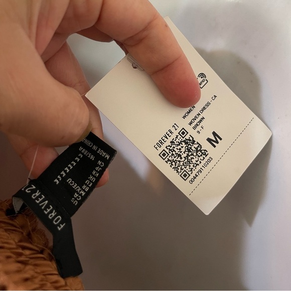 NWT Forever 21 Rust Orange Bronze Forever 21 maxi dress - Picture 5 of 6